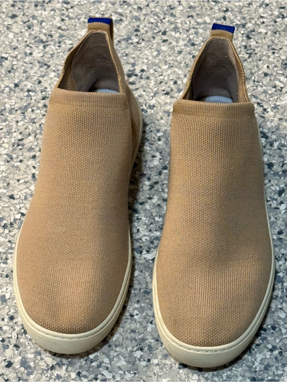 Rothy’s Merino Wool Camel Chelsea’s Size 9